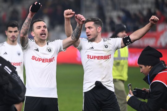 Chipciu și Nistor au făcut show la interviuri după ce U Cluj a urcat pe primul loc în Liga 1: "Creierul începe să creadă" / "La Mister sunt problemele"