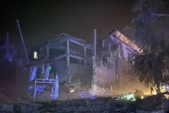 Atac rusesc devastator în Ucraina: hotelul în care erau cazați jucătorii lui Șahtior, distrus complet