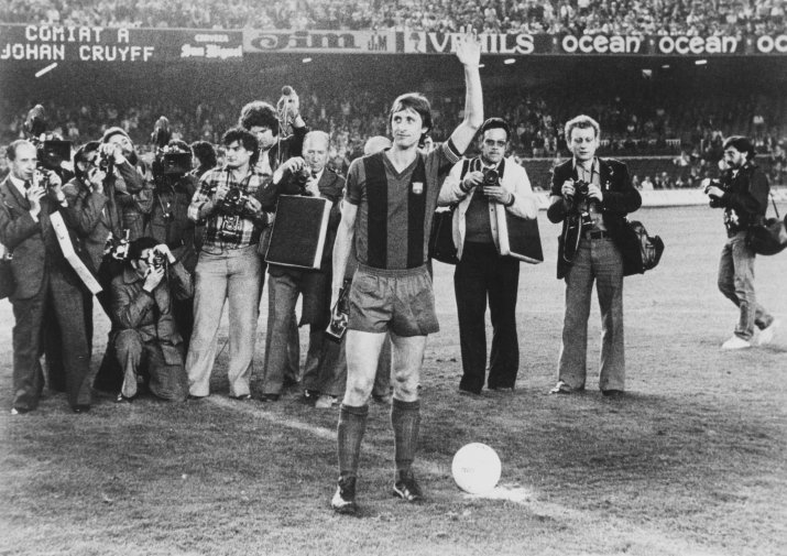 Johan a evoluat cinci sezoane (1973-1978) și la Barcelona