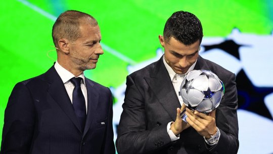 Cristiano Ronaldo, ”taxat” de președintele UEFA: ”Nu mai joacă în cel mai bun campionat!”. Reacția starului a venit imediat