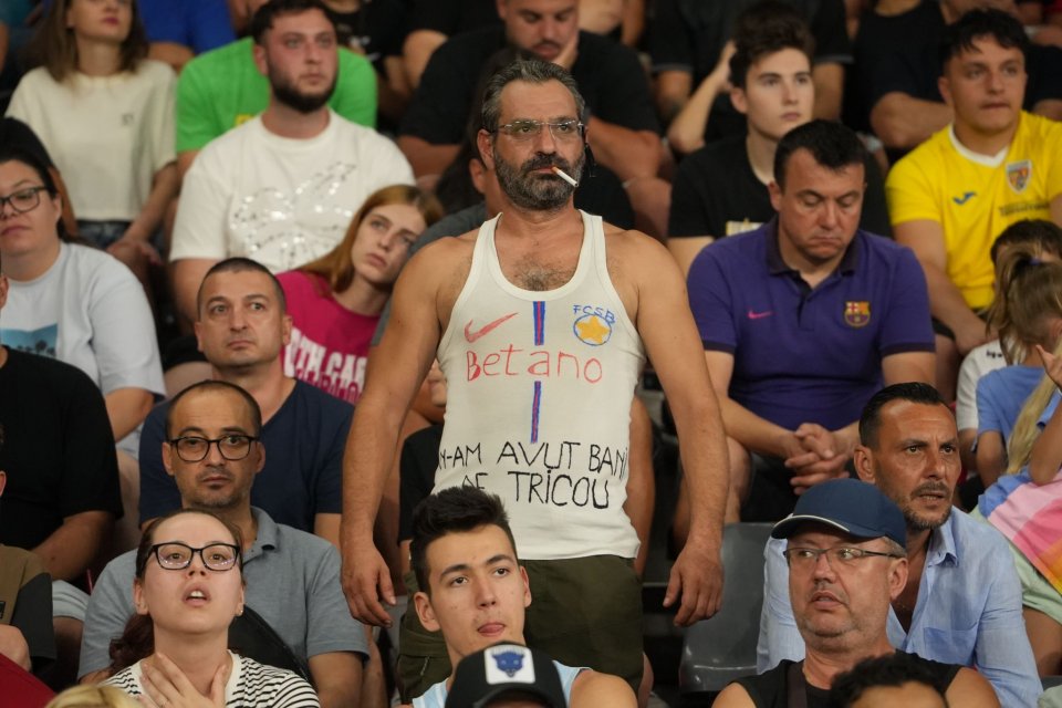 Ciprian Danciu, fanul lui FCSB, la meciul cu Sparta