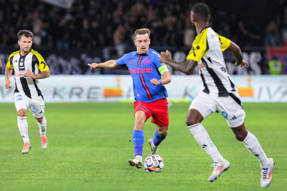 Darius Olaru, marcatorul golului cu LASK Linz