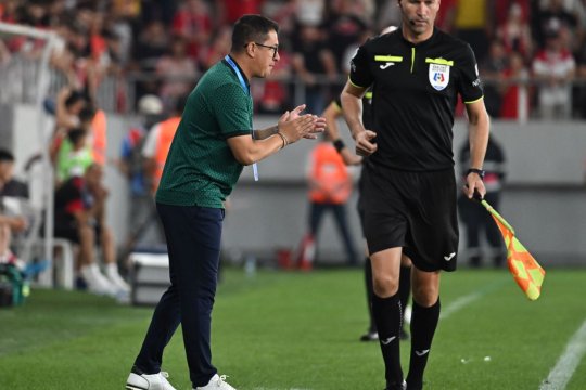 Andrei Prepeliță își pune la punct echipa după eșecul la scor cu Dinamo: ”Am fost apatici”