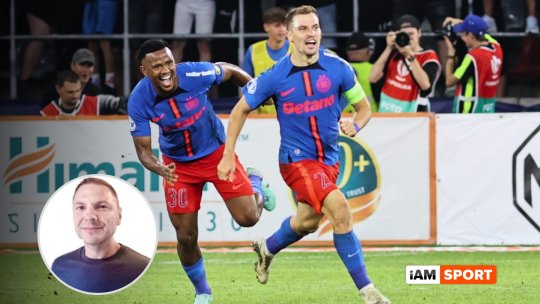 Fenomenul Darius Olaru. Ștefan Beldie, omagiu pentru omul care a adus calificarea FCSB-ului în Europa League