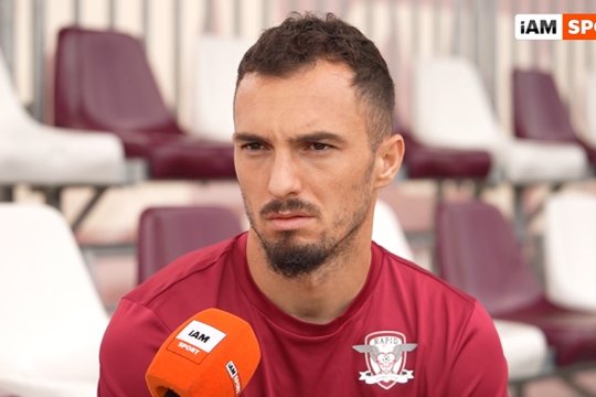 Fotbalistul Rapidului dezvăluie marea diferență dintre Șumudică și Lennon: ”Are mentalitate de învingător”