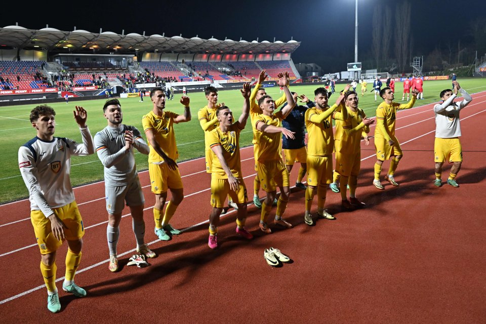 Jucătorii naționalei României U20