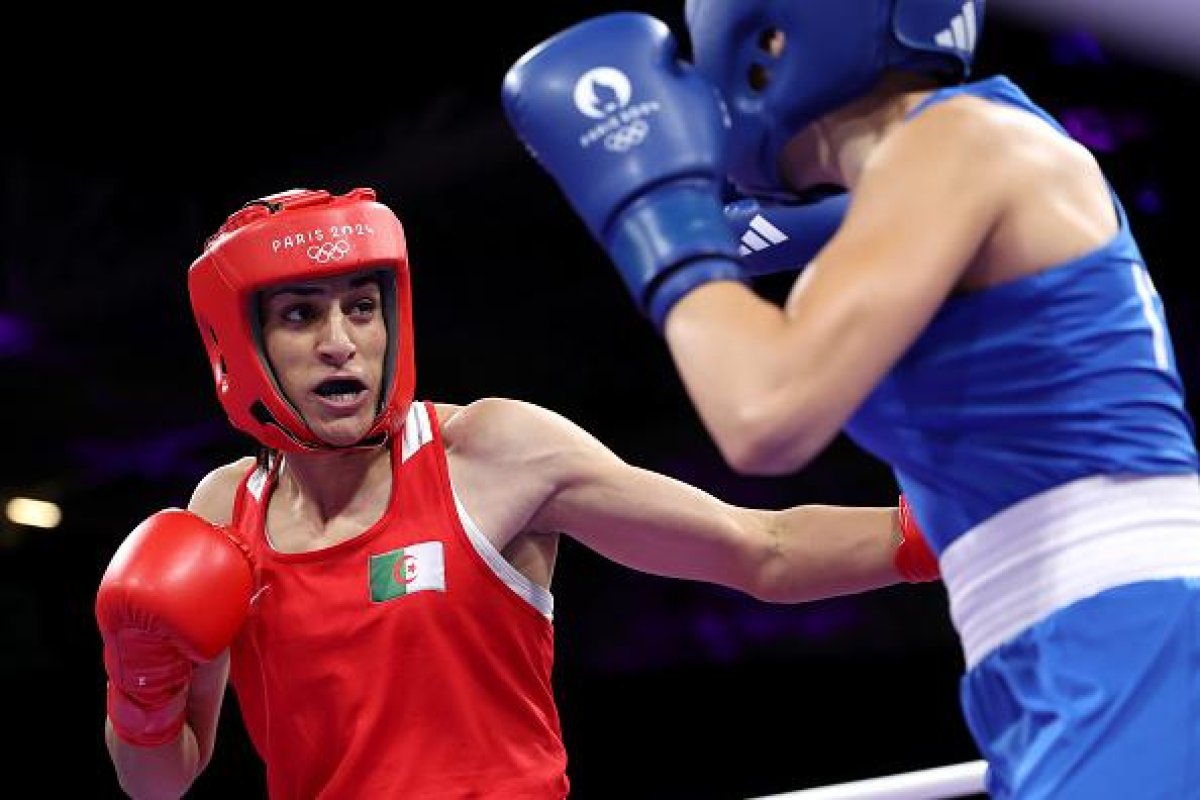 Imane Khelif, pugilistă din Algeria participantă la Jocurile Olimpice 2024