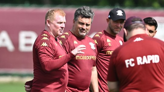Secundul lui Neil Lennon, despre debutul slab de sezon al Rapidului: ”Nu se decernează niciun trofeu după 3-4 meciuri”