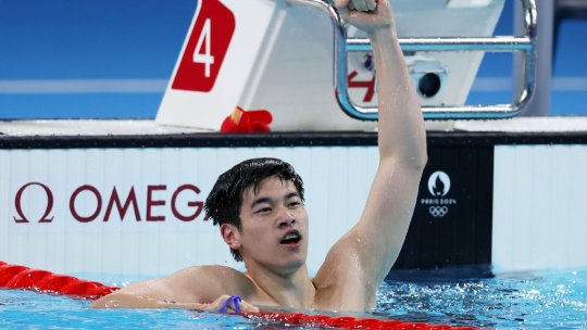 Chinezul acuzat că a trișat împotriva lui Popovici a doborât un record uluitor! E primul din istorie care reușește această performanță