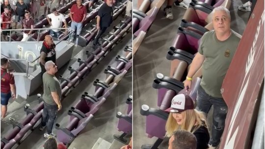 Marius Șumudică, filmat în timp ce îi înjură pe fanii care îl acuzau că strică atmosfera la Rapid: ”De aia nu e bun, e circar!”