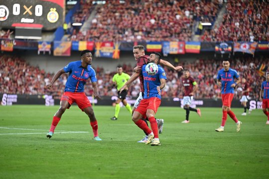 Sparta Praga - FCSB 1-1. Campioana României, rezultat pozitiv în Cehia. Emoții mari pe final