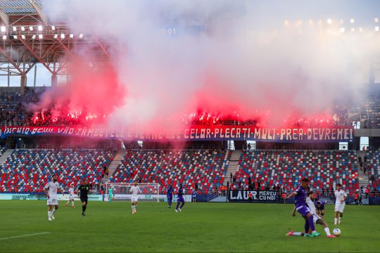 Câți suporteri ai Stelei au fost pe Ghencea la primul meci din noul sezon, cu FC Argeș