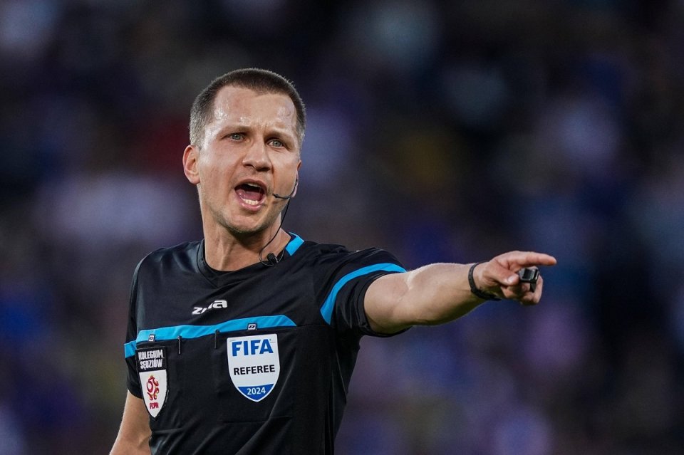 Bartosz Frankowski, unul dintre cei doi arbitri ce au comis-o în Polonia