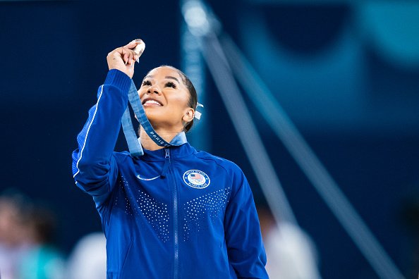 Jordan Chiles, medaliată cu bronz la Jocurile Olimpice, finala de gimnastică la sol