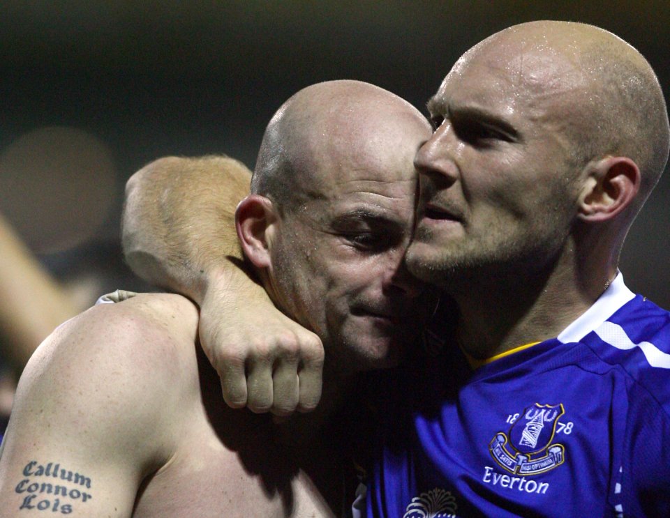 Lee Carsley și Tomas Gravesen