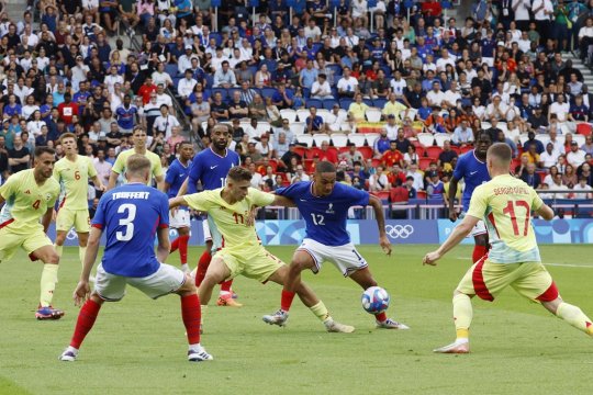 Finală uimitoare la Jocurile Olimpice, la fotbal! Duelul Franța - Spania s-a încheiat cu 8 goluri marcate