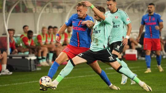 FCSB - UTA 1-0, ACUM, pe iAMsport.ro. Penalty ratat în repriza secundă