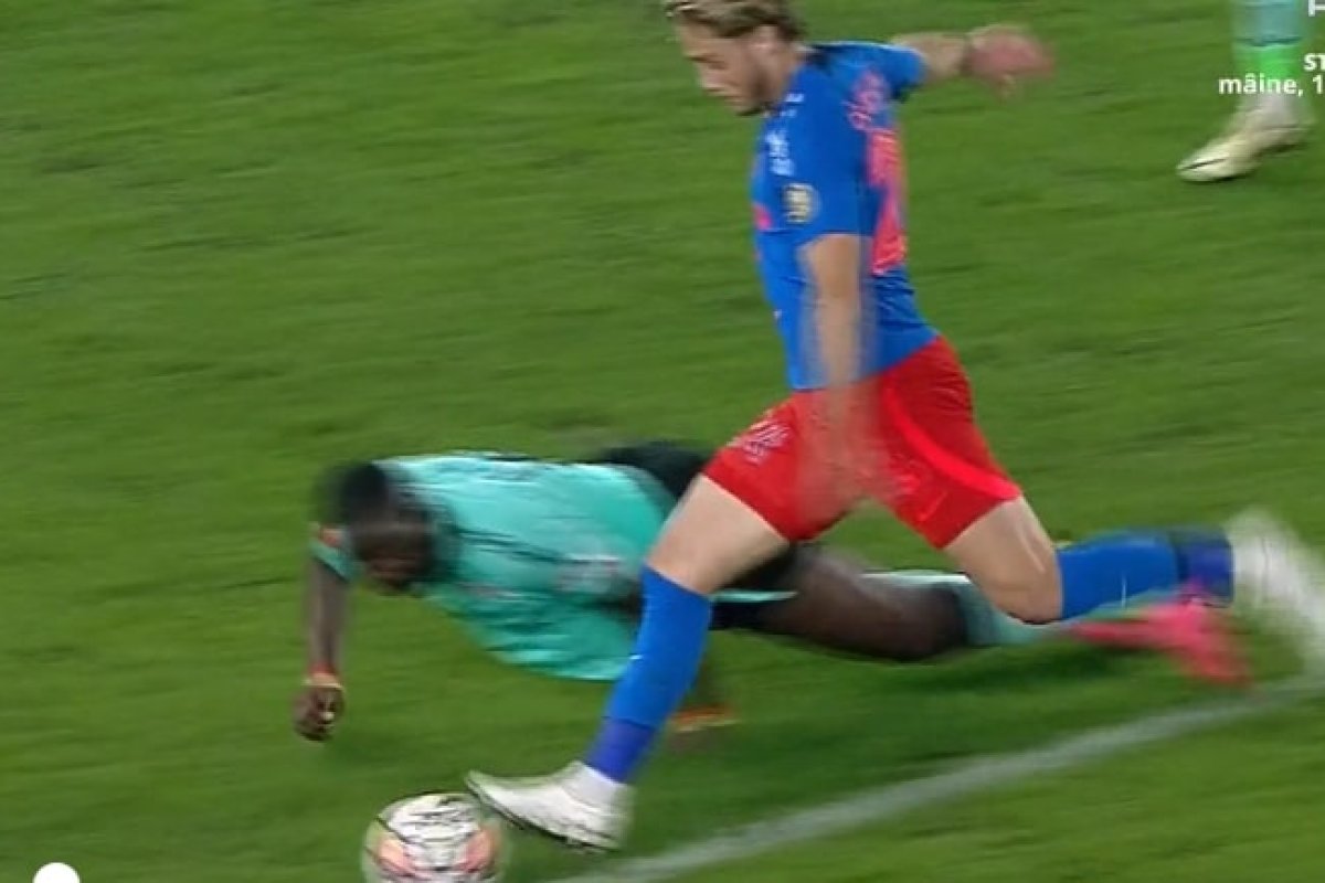 Fază controversată în FCSB - UTA