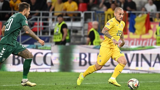 Alex Mitriță, descătușat după golul marcat cu Lituania. Nu l-a uitat pe Edi Iordănescu