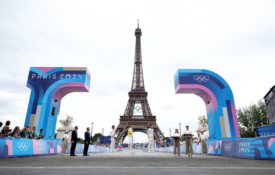 Turnul Eiffel în timpul Jocurilor Olimpice 2024