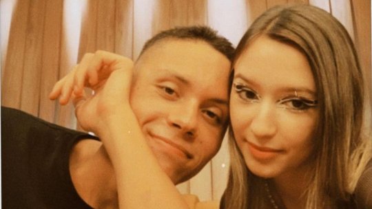 Iubita lui David Popovici, apariție rară la Palatul Cotroceni. Cum s-a îmbrăcat la întâlnirea cu Klaus Iohannis