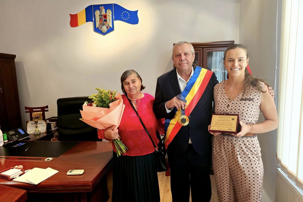 Primăria i-a greșit numele pe plăcuța de excelență sportivei de la Jocurile Olimpice