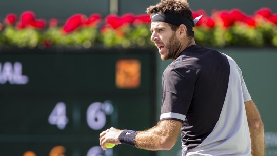 Del Potro revine pe terenul de tenis contra unui adversar de top