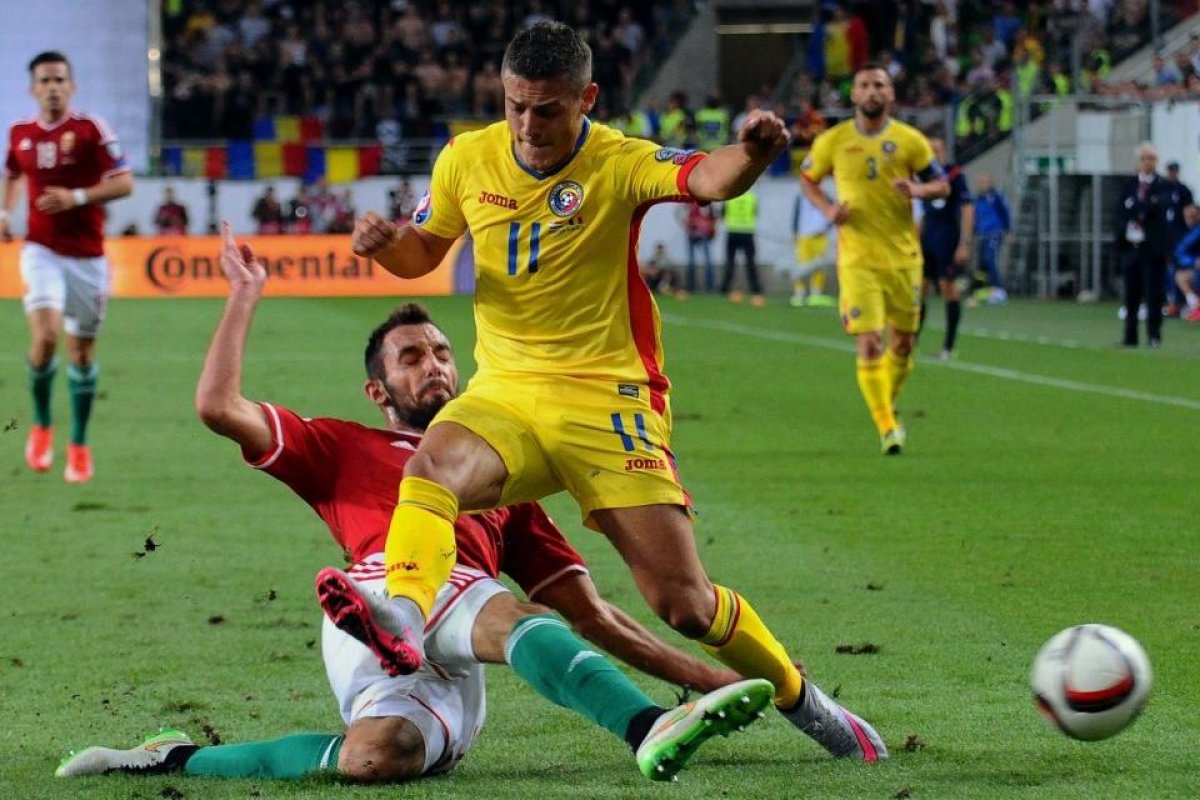 Gabi Torje, în tricoul Echipei Naționale
