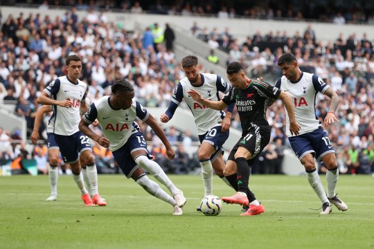 Tottenham - Arsenal 0-1. Cu Drăgușin rezervă, gazdele pierd derby-ul londonez