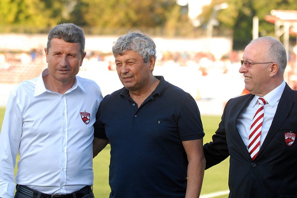 Gigi Mulțescu, alături de Mircea Lucescu și Constantin Anghelache