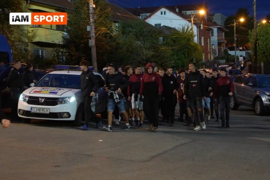 Fanii lui CFR Cluj, scandare grosolană înaintea duelului cu FCSB: ”Toți steliștii din Ardeal să ne facă...”