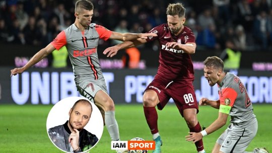 ”Declarațiile lui Becali nu fac doar rău echipei, ci îi înrăiesc și pe adversari”. Andrei Ciobanu, după ce FCSB a ”smuls” un punct cu CFR: ”Popa ne-a arătat că nu e de nivelul acestui club!”
