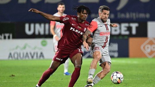 Alexandru Băluță, după golul înscris în CFR Cluj - FCSB: "Nu am fost supărat că nu am început titular"