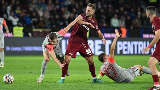 Damian Djokovic, supărat după CFR Cluj - FCSB 2-2: ”E păcat! Trebuie să învățăm această lecție”