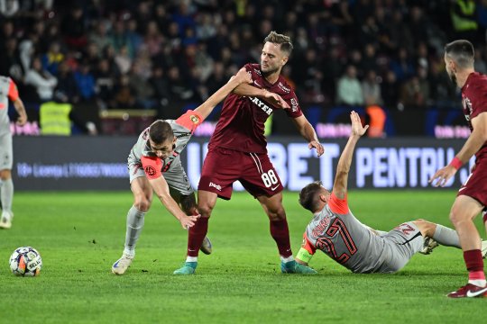 Damian Djokovic, supărat după CFR Cluj - FCSB 2-2: ”E păcat! Trebuie să învățăm această lecție”