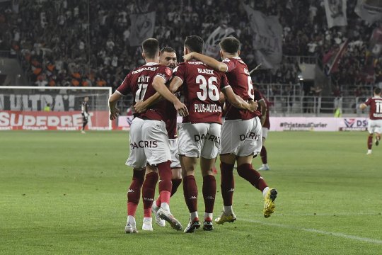 Grameni și Christensen, titulari la debutul pentru Rapid. Șumudică a schimbat tot mijlocul giuleștenilor