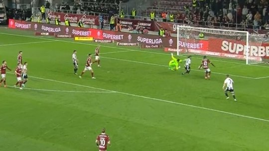 Câte un penalty "refuzat" de fiecare echipă. Momente controversate în Rapid - U Cluj: verdictul specialistului
