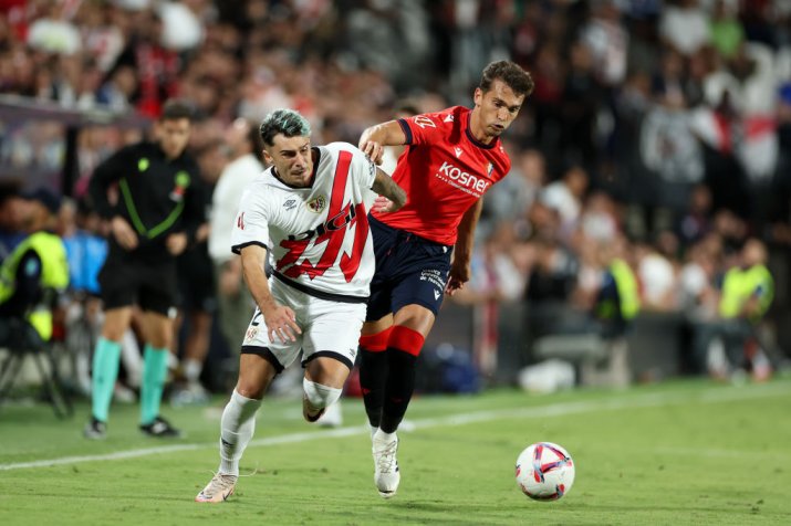 Andrei Rațiu, în partida dintre Rayo și Osasuna