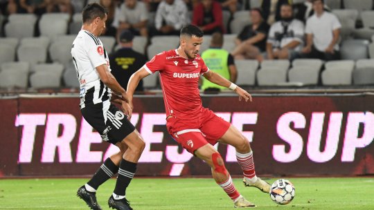 U Cluj - Dinamo 1-0. Trupa lui Sabău rămâne pe prima poziție în clasament