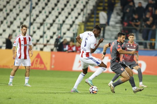Oțelul Galați - Dinamo 1-1. Punctele se împart după confruntarea de la Galați