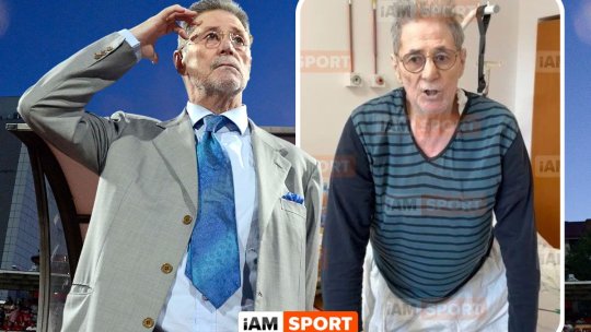 iAMsport.ro l-a vizitat pe Cornel Dinu la spital, după operație. Cum se simte Mister?