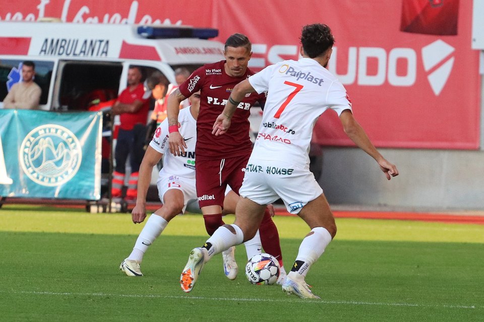 CFR Cluj, tot mai departe de podium: ”Pierdem prea ușor puncte, la fel a fost și cu FCSB”