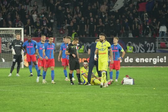 Start dezastruos pentru Petrolul, pe Ghencea. ”Lupii” au luat gol la prima fază și au pierdut doi titulari