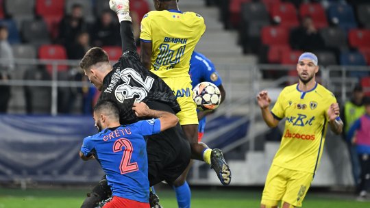 Motivul real pentru care VAR nu a anulat golul marcat de Petrolul în fața FCSB, în urma faultului asupra lui Adrian Șut