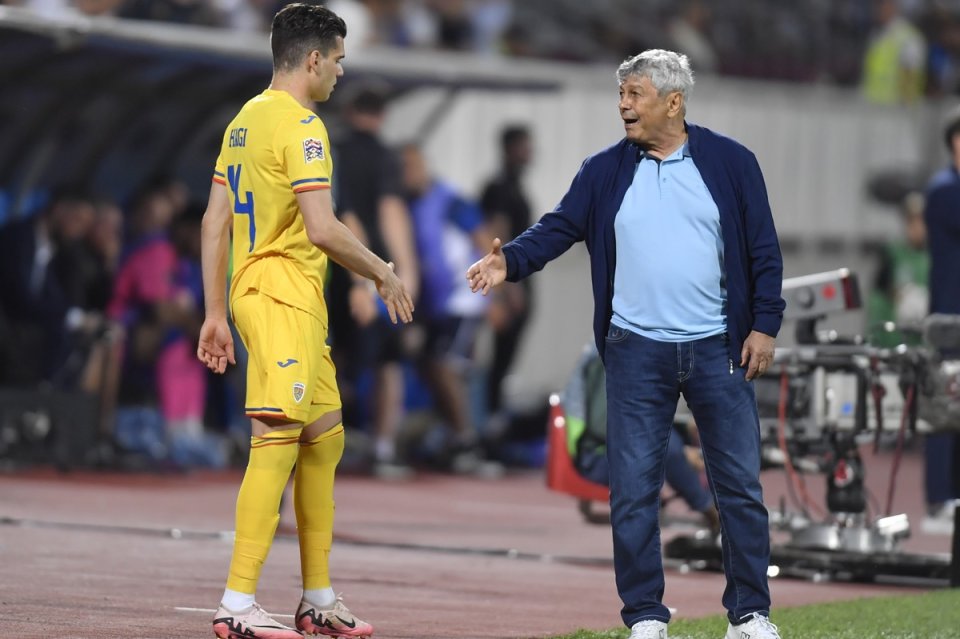 Mircea Lucescu și Ianis Hagi.