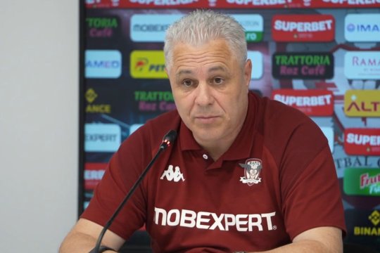 Marius Șumudică pune piciorul în prag la Rapid: ”Am spus lucrurilor pe nume. Atacanții noștri sunt singurii care n-au marcat în prima ligă”