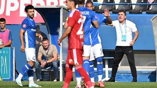 Fază rară în SuperLiga! Hagi nu l-a mai lăsat să execute și al doilea penalty după ce a ratat