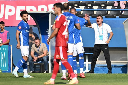 Fază rară în SuperLiga! Hagi nu l-a mai lăsat să execute și al doilea penalty după ce a ratat