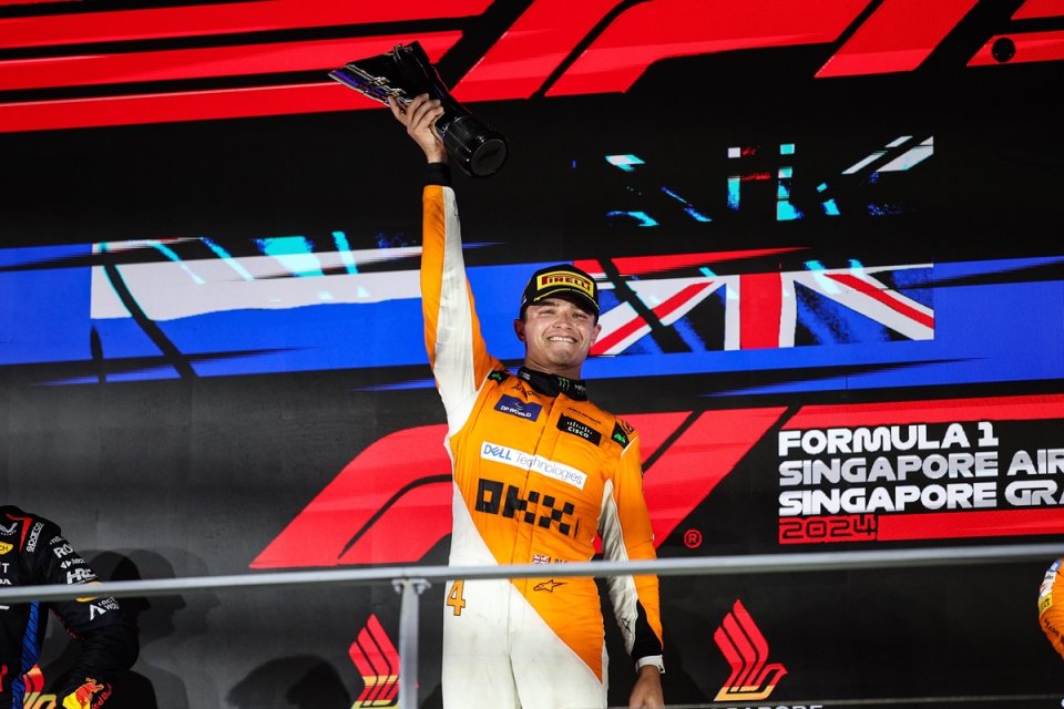 Lando Norris concurează pentru McLaren din 2019