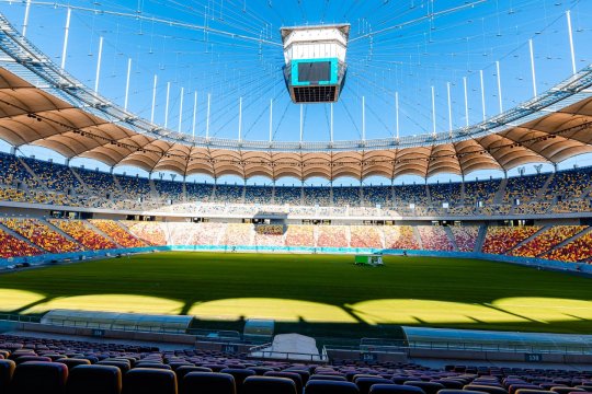 Cum arată gazonul de pe Arena Națională după ce a fost schimbat. Nicușor Dan i-a dat vestea cea mare lui Gigi Becali